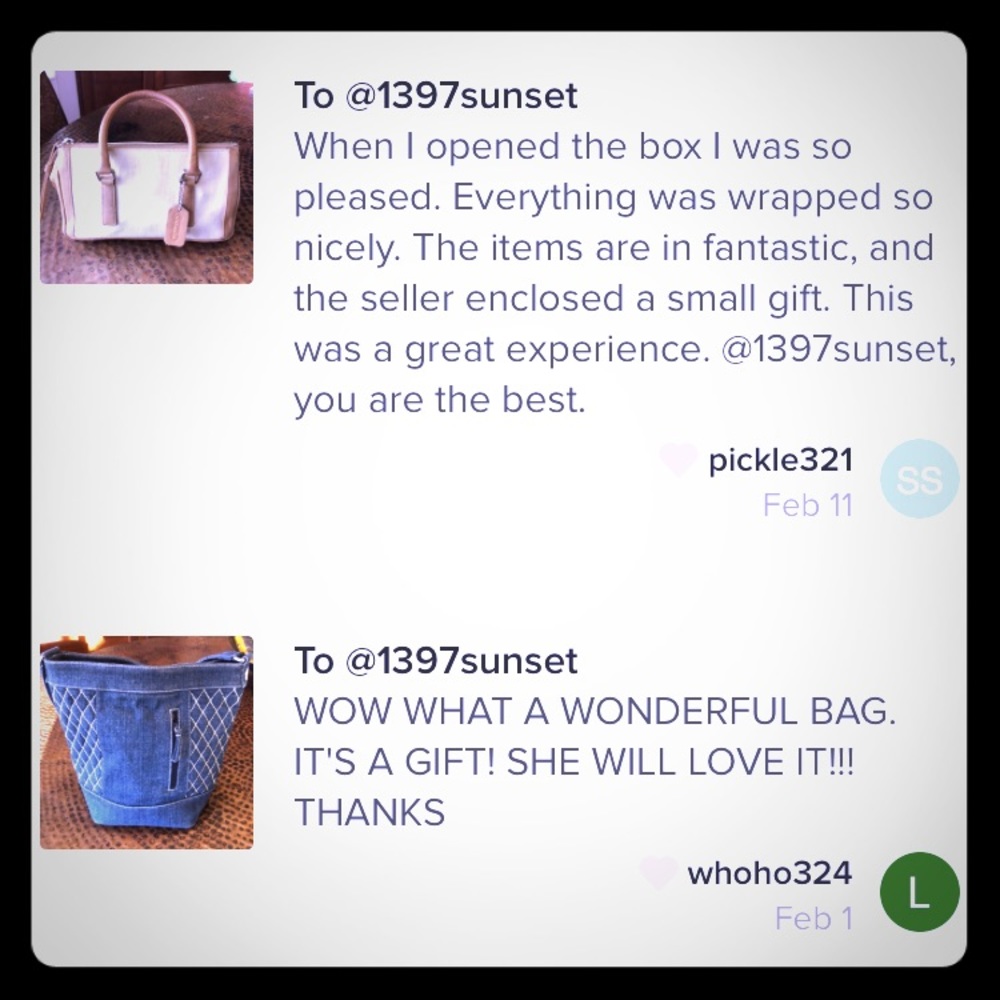 My care and love in my packaging speaks for itself